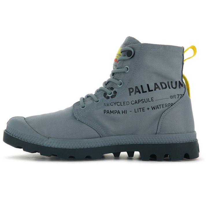 Bottes Palladium Pampa Recycle Imperméables+ 2 Homme Grise | FR OBS739U